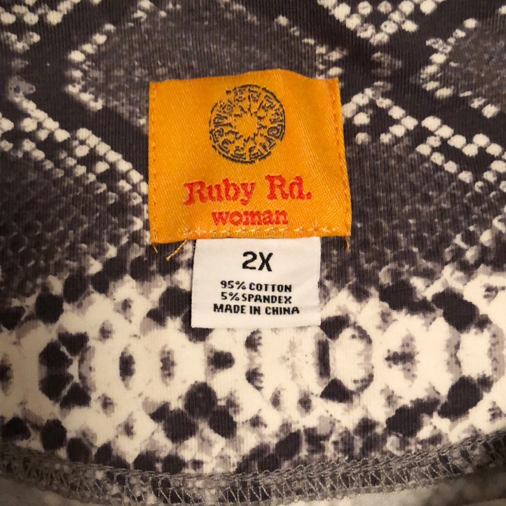 Ruby Rd Woman 2X Blouse! - Picture 4 of 5